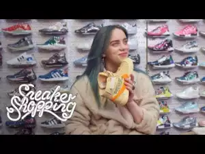 Billie Eilish Goes Sneaker Shopping In New York City